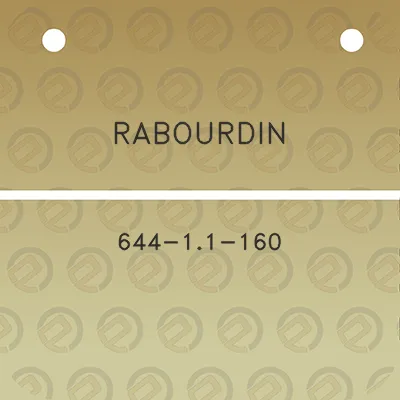 rabourdin-644-11-160