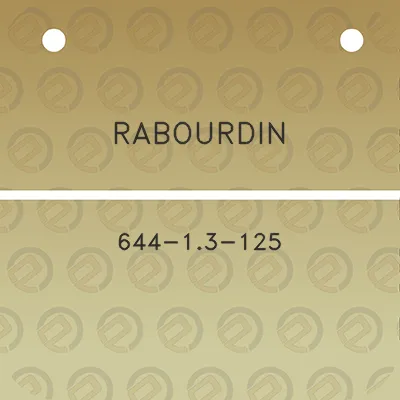 rabourdin-644-13-125