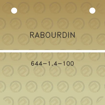 rabourdin-644-14-100