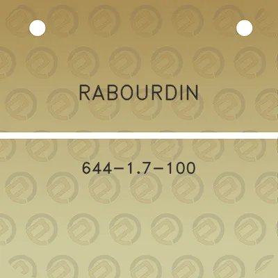 rabourdin-644-17-100