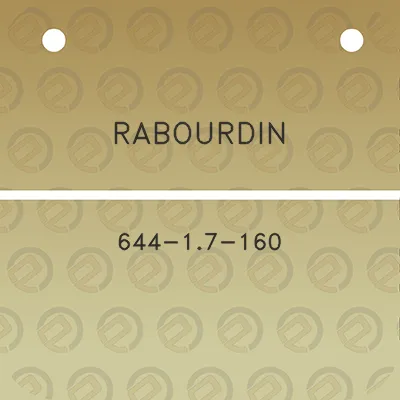 rabourdin-644-17-160