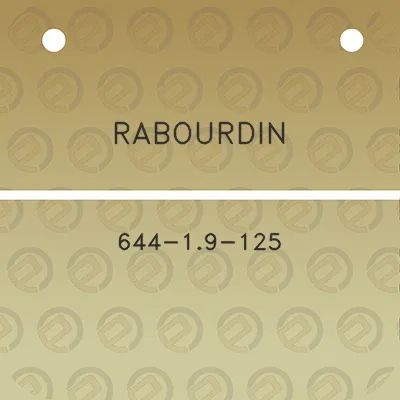 rabourdin-644-19-125