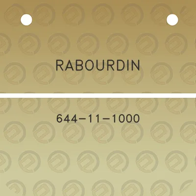 rabourdin-644-11-1000