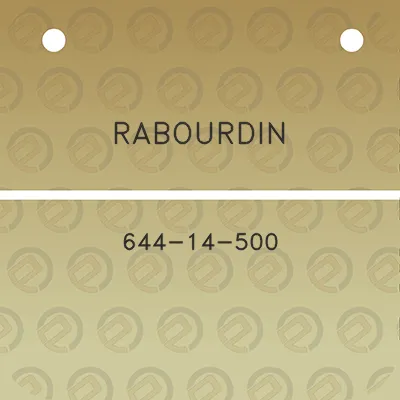 rabourdin-644-14-500