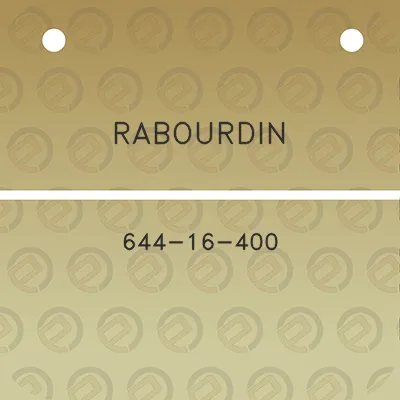 rabourdin-644-16-400