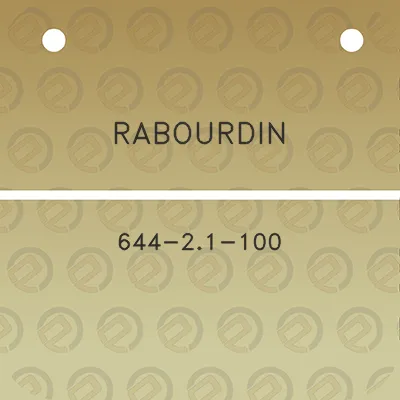 rabourdin-644-21-100