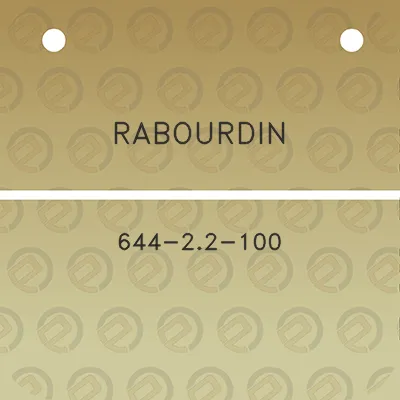 rabourdin-644-22-100