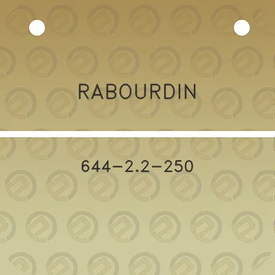 rabourdin-644-22-250