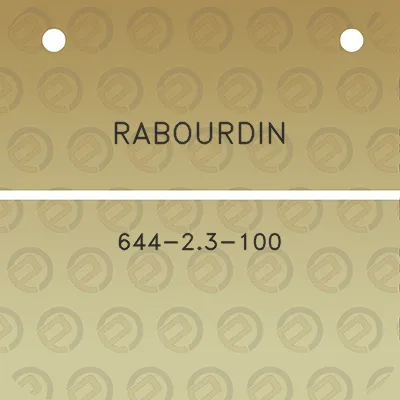 rabourdin-644-23-100