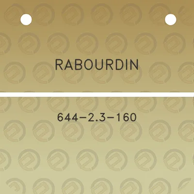 rabourdin-644-23-160