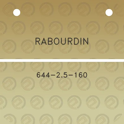 rabourdin-644-25-160