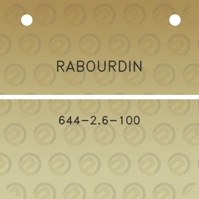 rabourdin-644-26-100