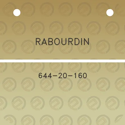 rabourdin-644-20-160