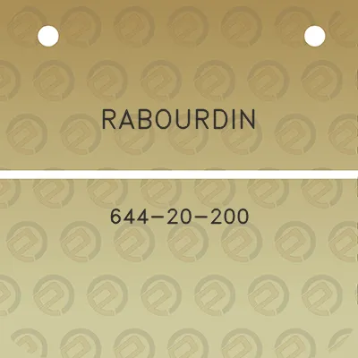 rabourdin-644-20-200