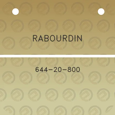 rabourdin-644-20-800