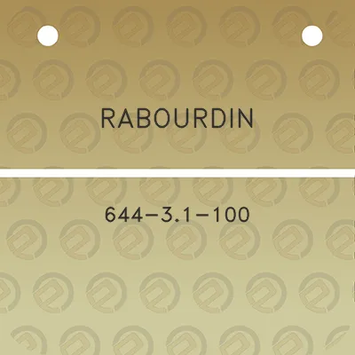 rabourdin-644-31-100