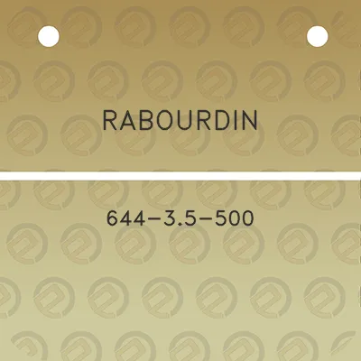 rabourdin-644-35-500