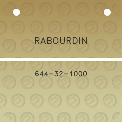 rabourdin-644-32-1000