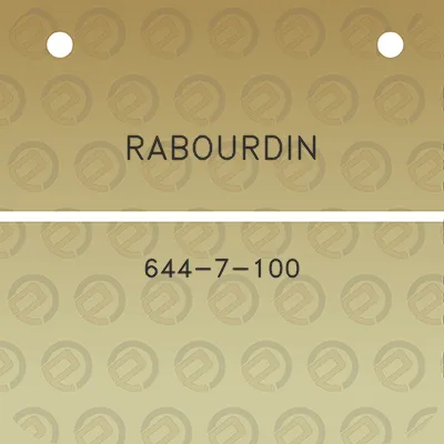 rabourdin-644-7-100