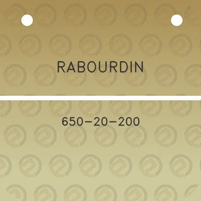 rabourdin-650-20-200