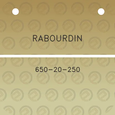 rabourdin-650-20-250