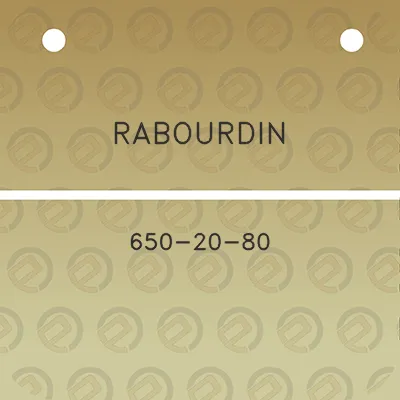 rabourdin-650-20-80