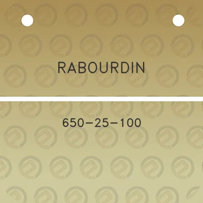 rabourdin-650-25-100