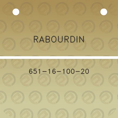 rabourdin-651-16-100-20