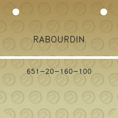 rabourdin-651-20-160-100