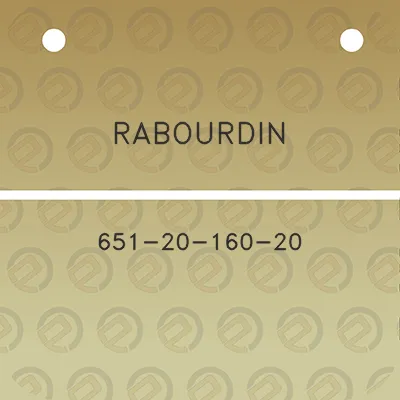 rabourdin-651-20-160-20