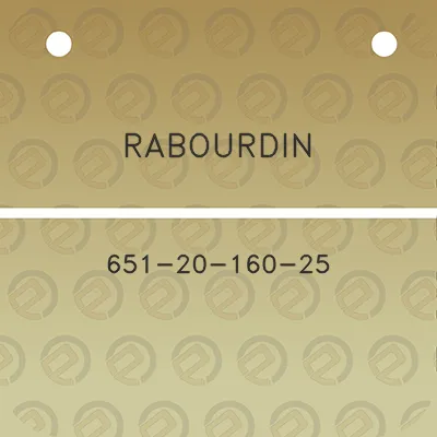 rabourdin-651-20-160-25