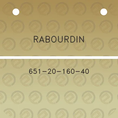 rabourdin-651-20-160-40