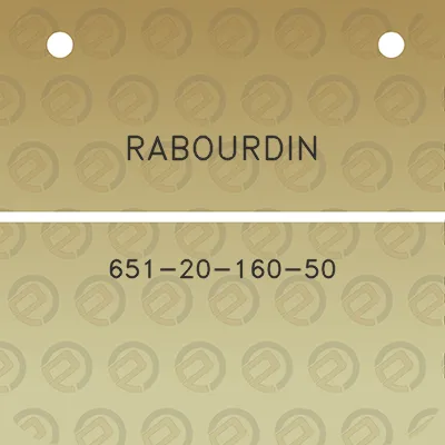 rabourdin-651-20-160-50