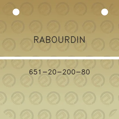 rabourdin-651-20-200-80