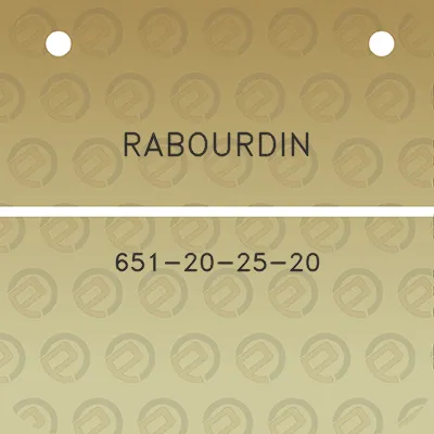 rabourdin-651-20-25-20