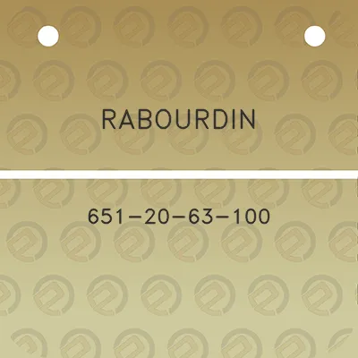 rabourdin-651-20-63-100