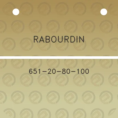 rabourdin-651-20-80-100