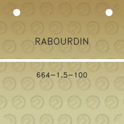 rabourdin-664-15-100