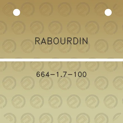 rabourdin-664-17-100