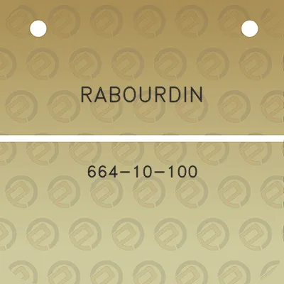 rabourdin-664-10-100