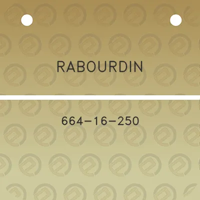 rabourdin-664-16-250