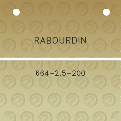 rabourdin-664-25-200