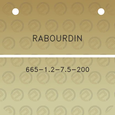 rabourdin-665-12-75-200