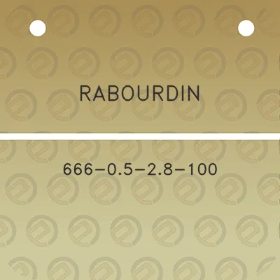 rabourdin-666-05-28-100