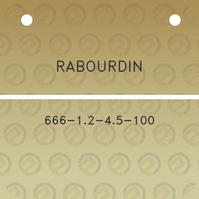 rabourdin-666-12-45-100