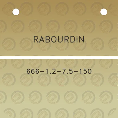 rabourdin-666-12-75-150