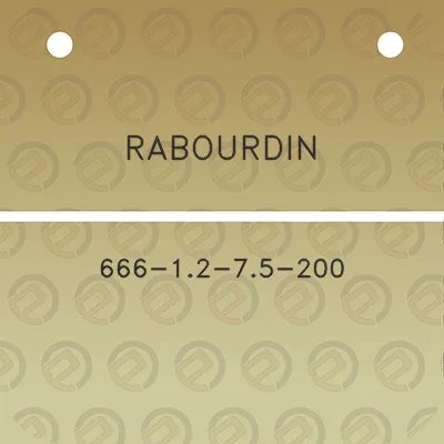 rabourdin-666-12-75-200