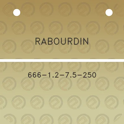 rabourdin-666-12-75-250