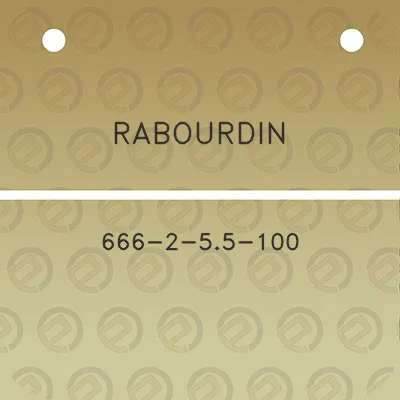 rabourdin-666-2-55-100