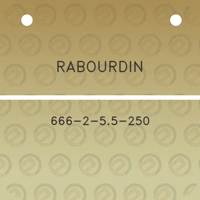 rabourdin-666-2-55-250